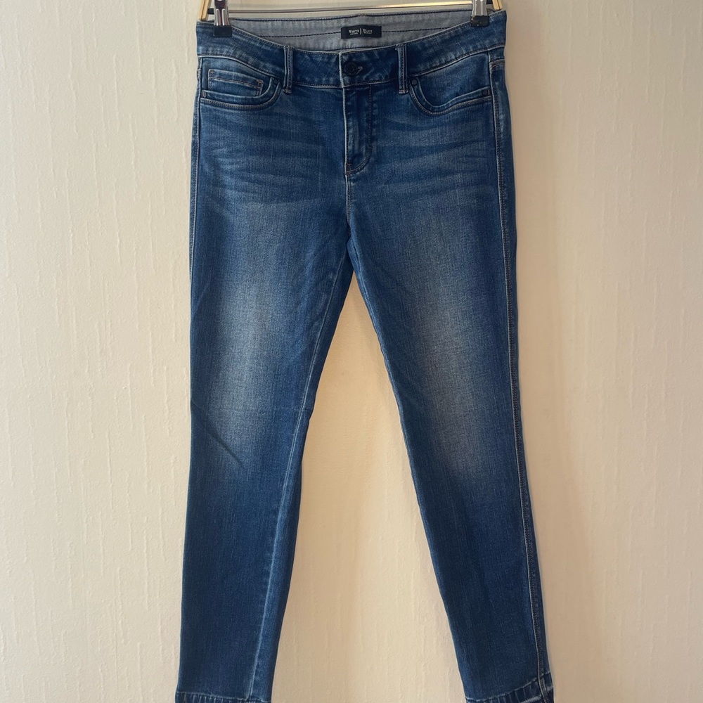 White House Black Market Dark‎ Blue Ankle Jeans